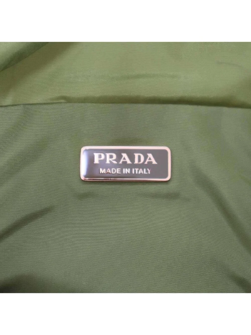 Prada Wish Re-Nylon Pouch Ivy Green 42